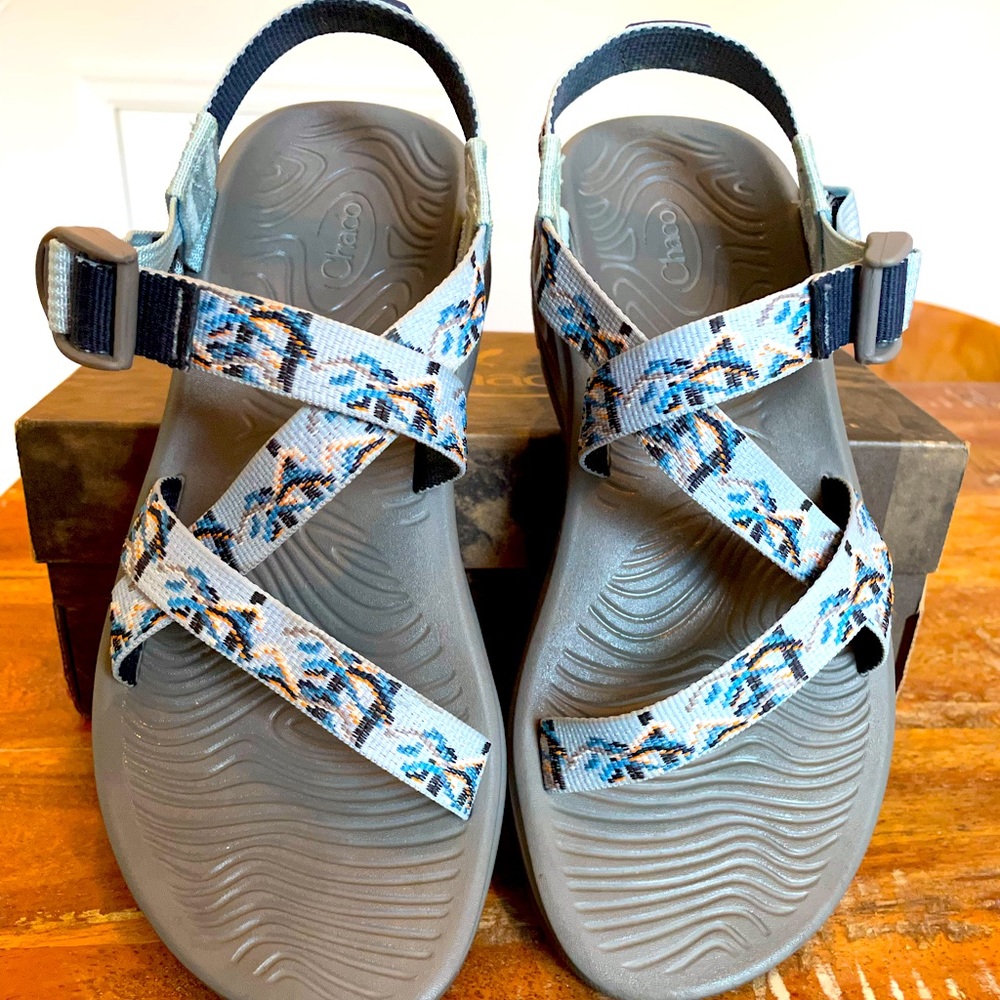 Chaco Z/Volv Sandals French Blue Size 8